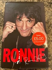 Ronnie Wood Signed Ronnie