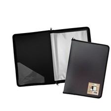 A4 30 Pocket Zipped Display Book, File Project Folder Wallet Artwork Portfolio