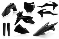Acerbis Full Plastics Kit KTM SX125 SX150 2016 2017 2018 SX250 2017 2018 Black