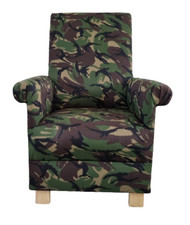 Adult Armchair Army Camouflage