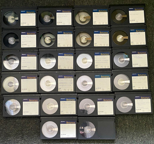 Sony betamax video cassette - video,