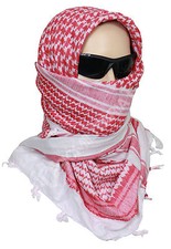 Multifunctional Shemagh Head Scarf - 100%  Cotton Keffiyeh Desert Army Wrap