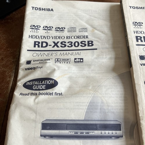 Toshiba xs30 hdd dvd - hdd, &