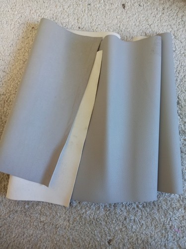 Grey faux leather vinyl - leather, fabric