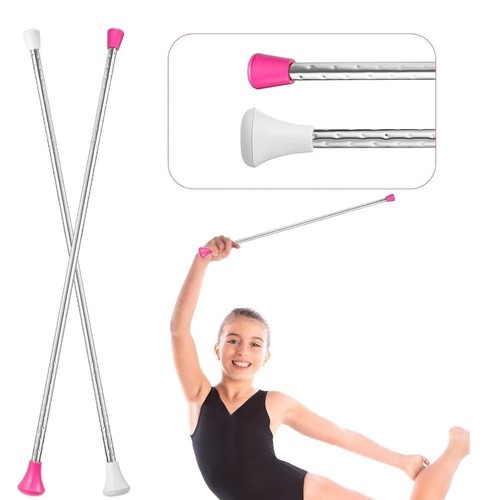 Stainless steel twirling baton - stainless,