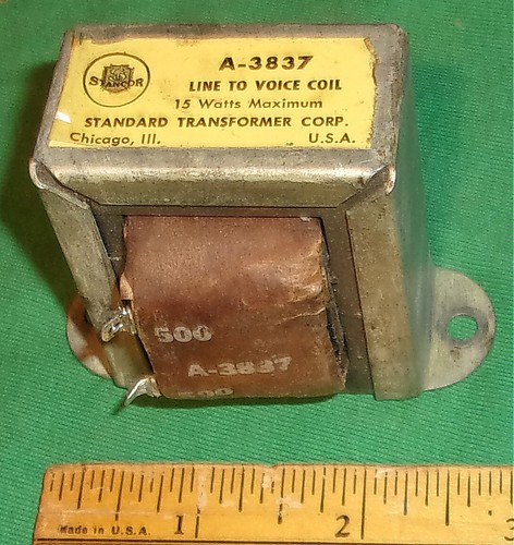 Stancor audio output - audio,
