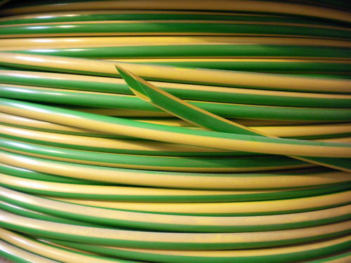 Pvc earth cable - cable, socket