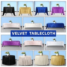 Soft Crushed Velvet Table