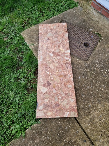 Marble pink granite fireplace - marble,,