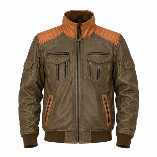Men distressed brown - distressed,