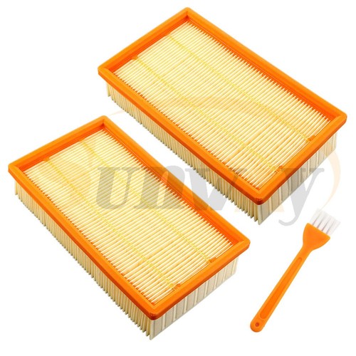 Flat pleated filter for - flat,