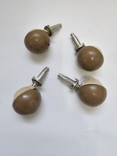Vintage 1960s Brown Cream Ball