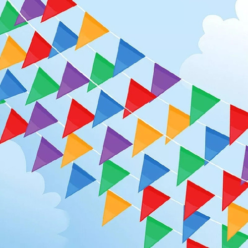 Feet multi colour flags - feet, 20