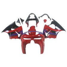 Body Kit Fit For Kawasaki 1998-1999 98 ZX6R ZX-6R Red Black Plastic Fairings Kit