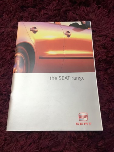 Seat range brochure 1999 - 1999, uk