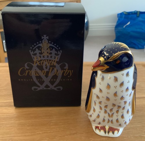 Royal crown derby - crown, rockhopper
