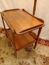 Danish Teak Drinks Trolley Mid Century Retro Drinks Trolley