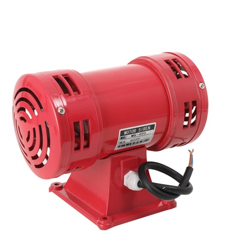 Motor driven siren - driven,