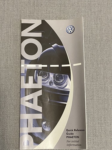 Volkswagen phaeton quick - volkswagen,
