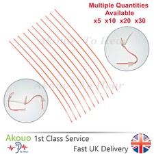 Hearing Aid Cleaning Wire Rod for Oticon Phonak Widex Siemens Slim Tubes GENUINE