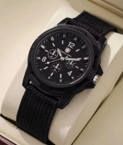 Swiss army style watch - army,
