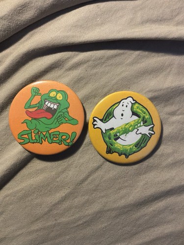 Ghostbusters badges pre - ghostbusters,