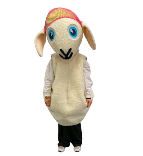 Sheep mascot costume - sheep,