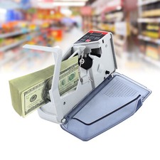2W Portable Handy Bill Cash Money Count Machine Banknote Currency Money Counter