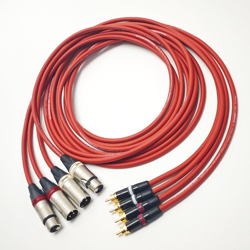 4x2 meter xlr - cable, for