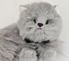 Anna Club Plush Leather Tagline Cat - Ideal Christmas Present!