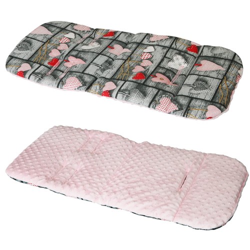 Fleece pram insert - fleece, 5-point