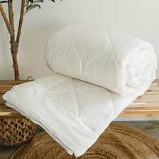 King Size 100% Merino Wool Duvet 4.5 Tog W/t Egyptian Cotton Casing (RRP £211)