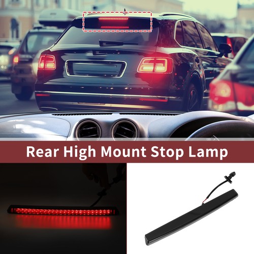 Black led third brake light - black,