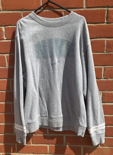 Vintage nike grey spellout - vintage,