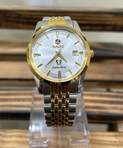 Rado golden horse silver dial - golden,