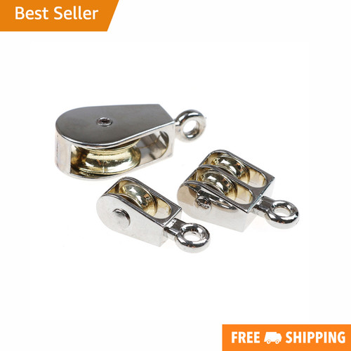 Single double fixed pulley - single/,
