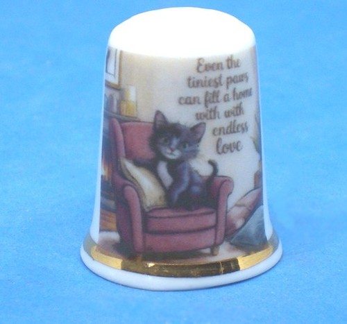 Birchcroft china thimble - birchcroft,