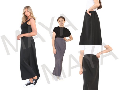 Women long skirt ankle - women's,