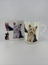 Maxwell & Williams Mug Cashmere Pets Yorkshire Terrier Katherine Castle NIB