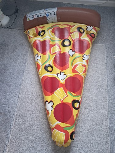 Inflatable pizza slice lilo - slice,