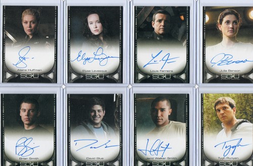 Stargate universe autograph - universe,
