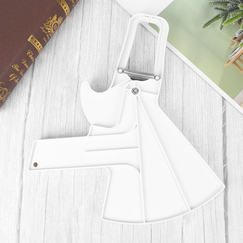 White fat measure caliper - white,