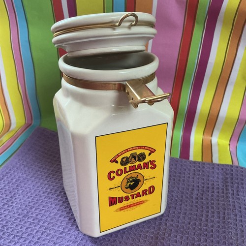 Vintage colman mustard large - vintage,