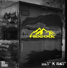 HIDEOUT RV Toy Hauler Banner