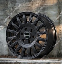 17" Black Cruize Colt Alloy Wheels Fits Nissan Navara D40 + 265/65/17 Tyres