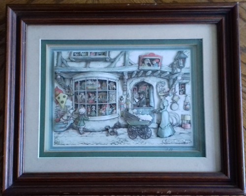 Living pictures anton pieck - living, :