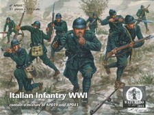 ITALIAN INFANTRY WWI 1:72 waterloo 1815 cod. ap043