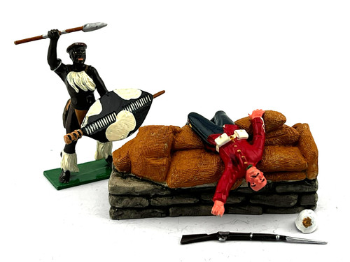 Trophy miniatures british zulu - british,
