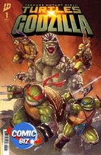 TEENAGE MUTANT NINJA TURTLES X GODZILLA #1 (2025) 1ST PRINTING MAIN COVER