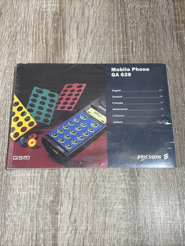 Ericsson 628 manual sealed - ericsson,
